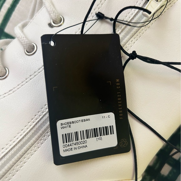 NWT Forever 21 Combat Boots sz 10 - Picture 8 of 10